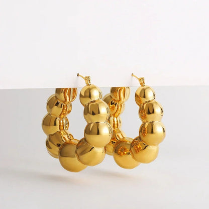 Vintage Gold-Ohrringe