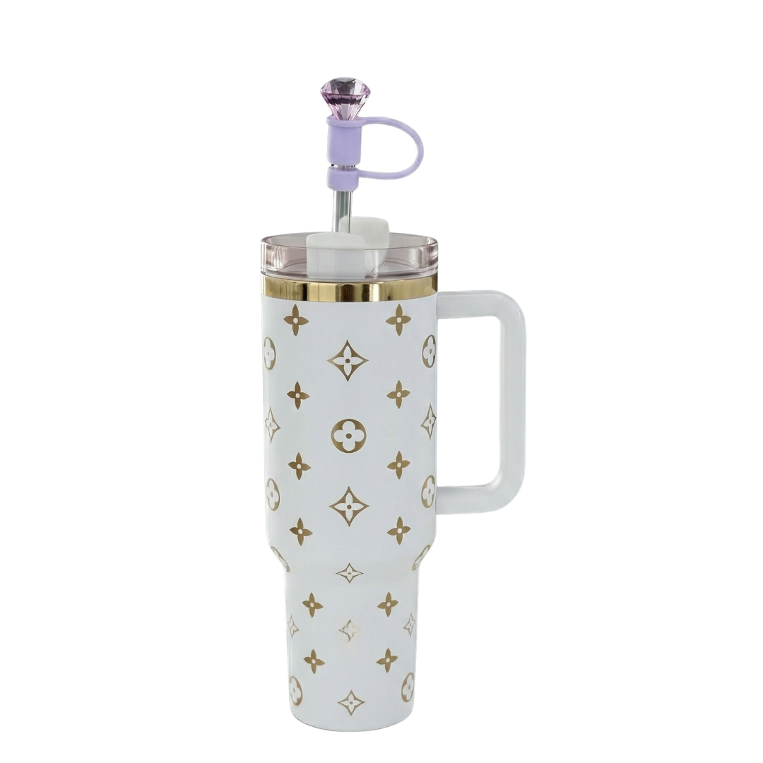 Luxus - Tumbler  (1,2 l) – Weiß