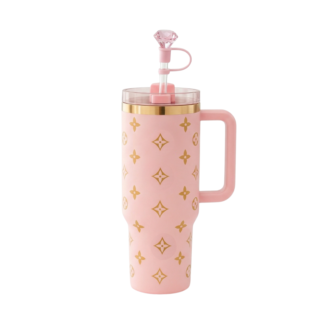 Luxus - Tumbler (1,2 l) – Zartrosa